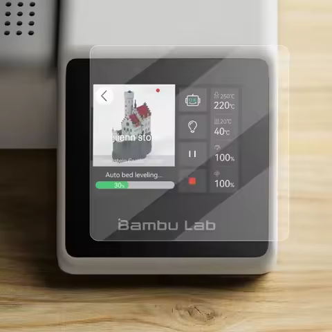 Tempered Glass film 9H Screen protector for BambuLab A1 A1Mini P1P P1S H2D 3D printer