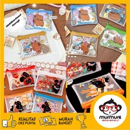 MURMURE IZIPPER BAG COIN POUCH TRANSPARENT COIN POUCH PLASTIC ZIPLOCK/ MULTIPURPOSE CUTE COIN POUCH