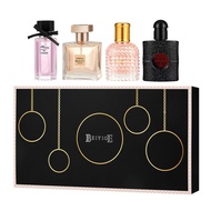 [Perfume Four-piece Set] Ladies Perfume Eau De Toilette Long-Lasting Fragrance 72 Hours Reverse Pari