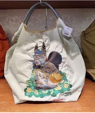 Ball and Chain 刺繡托特包