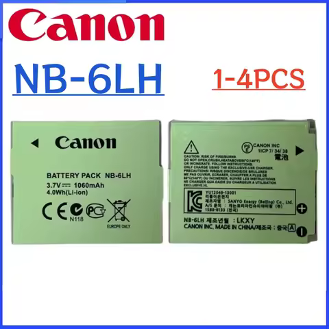 NB-6LH NB-6L Camera Battery For Canon PowerShot SX530 SX710 SX510 SX700 SX530 HS S120 S95 ELPH 95 10