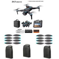 D13 RC Drone Battery Propeller D13 Screen RC Drone Original Accessories D13 RC Dron battery Blades P