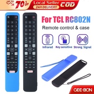 GEEBON TCL 4K Uhd LCD /Led Smart TV Rc802n Remote Control Replacement For U43p6046/U55c7006