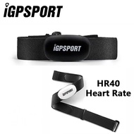 Igpsport HR40 Heart Frequency Monitor Breast Straight Ant + Bluetooth Compatible Sensor Garmin Bryton Sports