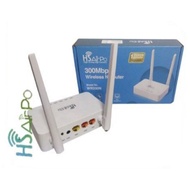CODE L35J HSAirPo WR2N Wireless WiFi Router 2 Antennas 3Mbps Repeater Extender HS AirPo WR2N M1