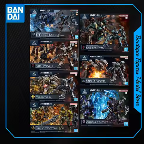 Bandai Original 30MM OPEN FAITH STEEL HAZE NIGHTFALL ORBITER MILK TOOTH LIGER TAIL MELANDER Anime Fi