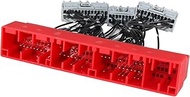 RED WOLF OBD2B to OBD1 ECU Conversion Jumper Harness Adapter Replacement for 1998-2002 Honda Accord,