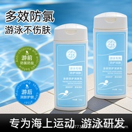 Luzhitang Anti-Chlorine Anti-Salt Moisturizer Before Swimming Anti-Chlorine Remove Chlorine Three-in