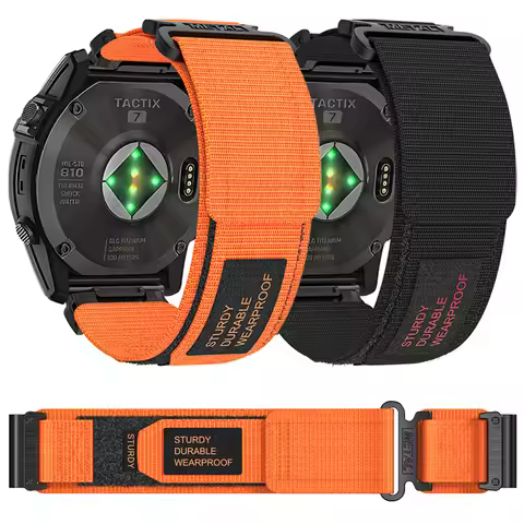 Quickfit Nylon Strap For Garmin Forerunner 965 955 945 Sports Bracelet Approach S70 S62 S60 Instinct