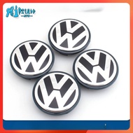 RTO JC| 4 pcs/set 63/65mm wheel rim cover Logo hub cap badge emblem for VW Volkswagen Jetta MK5 Golf passat 3 B7 601 171