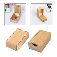Lohobby Bamboo Dice Rolling Case Made of Wood, Dice Roller Lock, Dice Rolling Tray for Tabletop Gami