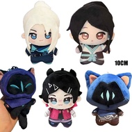 Jett Valorant SAGE Plush Toy 10CM Valorant Clove OMEN Stuffed Doll Gifts
