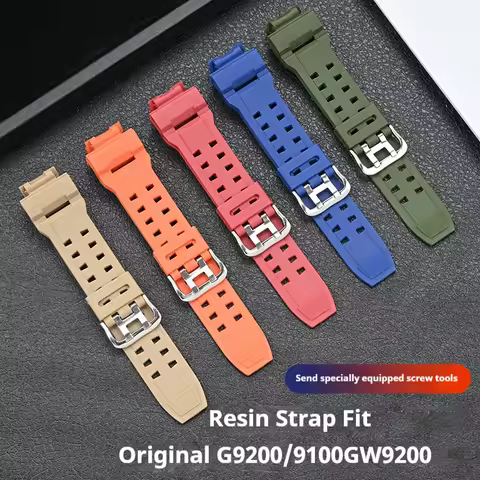 Resin Rubber Strap for Casio G-Shock G-9200 GW-9200 9101 9102 9110 9125 Camouflage Waterproof Sport 