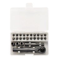 PCF* 25 in 1 Professional 72 Tooth Torques Ratchet Wrench Quick Releases Ratchet