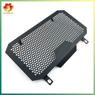 [hzsdakjjh.] 1 Piece Motorcycle Radiator Grille Guard Cover Black Metal Motorcycle Accessories for  