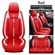 Toyota Special Car Seat Cover 5 Seats Car Seat Protector Leather Woven Breathable Car Seat Cushion F