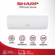 AC SHARP AH-A5UCYN (I) AC SHARP AH-A5UCYN [1/2PK] 340WATT + PEMASANGAN