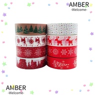 AMBER Christmas Tape Label Stickers Cute School DIY Christmas tree Decorative