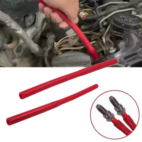 2X Universal Car Spark Plug Socket Reusable Rubber Tube Portable Easy Installation Removal Tool for