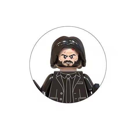 WM830 John Wick Building Blocks Mini Action Figures Bricks Assemble Toys