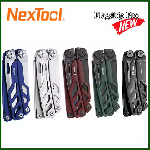 Nextool Flagship Pro 16 in 1 Multitool with Kydex Sheath Folding Pliers Portable Pocket Multipurpose