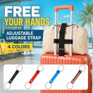 Adjustable Elastic Luggage Straps Shoulder Straps Bungee Jumping Luggage Travel Seat Belts