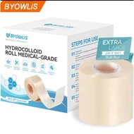Hydrocolloid Roll Bandages for Wound Care Acne Patches, Hydrocolloid Tape Roll Medical-Grade
