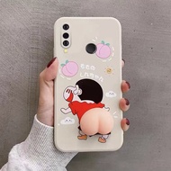 huawei Nova 3i /4/4e/5/5i/7/ 7i mobile phone case 卡通蜡笔小新华为nova4手机壳nova4e捏捏屁股nova3液态nova3i硅胶