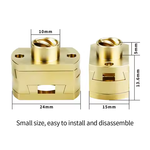 PBD-n1PCS Oldham Coupling T8x8 Nut 18mm Coupler Compatible with T8x8 Screw for Ender 3 Pro/ V2 CR10 
