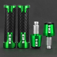 G For KAWASAKI ER-5 ER5 ER 5 1996-2005 2004 2003 2002 2001 Motorcycle 7/8''22mm Handlebar Grips Hand