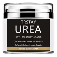 Cream Urea 40 Percent For Feet, Urea Foot Cream For Dry Cracked Heels Feet Knees Elbows, 40% Urea