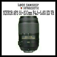 LENSA TELE ZOOM KAMERA DSLR NIKON NIKKOR 55-300mm 55-300 F4.5-5.6G ED DX VR FOR D3300 D3400 D5300