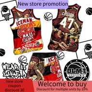 BRGY GINEBRA PBA CODE DLMT423 FULL SUBLIMATION JERSEY (FREE CHANGE TEAM NAME SURNAME & NUMBER)