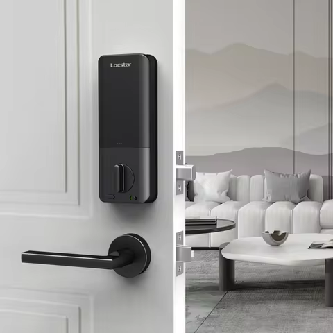 XY Smart Deadbolt Auto Lock WiFi Video Doorbell Camera App Remote American Wood Door Fingerprint Pas
