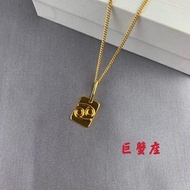 Celine 方牌巨蟹座項鍊