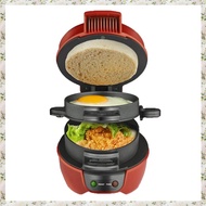 (UJCZ) Burger Hamburger Patty Maker Non-Stick Multifunction Hamburger Omelette Steak Breakfast Sandw