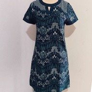 BATIK DRESS ASANA GREENWanita