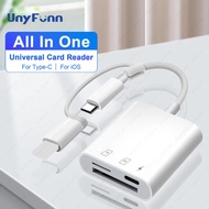Pembaca Kad TF/SD Universal untuk Pengecasan Type-C 30W, Pembaca Kad Micro SD, Pembaca Kad Memori, P