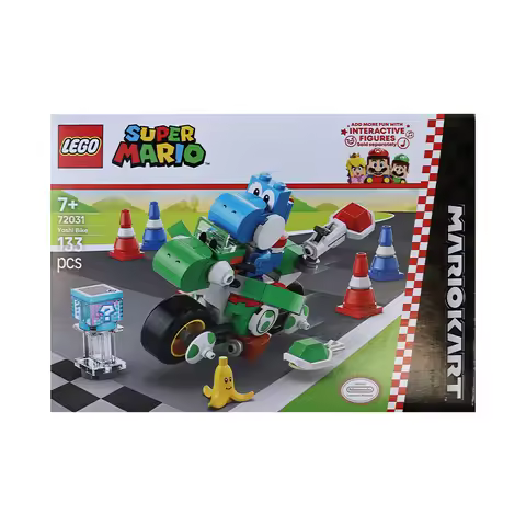Lego 72031 Mario Kart-Yoshi Motorcycle Mario Series 2025 New Building Blocks