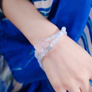 [TING TING Every Day] Healing Ability Purify Energy | Blue Transparent Plaster x Pink Crystal Bear D