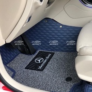 High quality 8D Diamond Nappa Car Floor Mats for Mercedes E300, E200, E180, E250 2015-2021