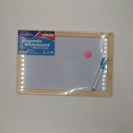 Sanko Star Whiteboard with Wooden Frame SKWB-2130/SKWB-3240/SKWB-4060/White Board (Price For 1 Pcs)