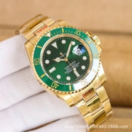 Jam Tangan Mekanikal Automatik Sepenuhnya dengan Jam Tangan Rolex Submariner Eksport Bercahaya Sapph