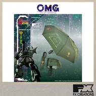 FX Creations MS-06F Zaku II Folding Umbrella FXG349-06 Rain Protection Payung Gundam Umbrella OMG