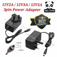 High Quality 12V2A / 12V3A / 12V5A AC/DC Power Adapter 3pin AC to DC Power Supply Adapter