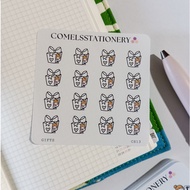 COMELS Gifts Daily Chores Sticker Sheet for Planner Bullet Journals Journaling Diary
