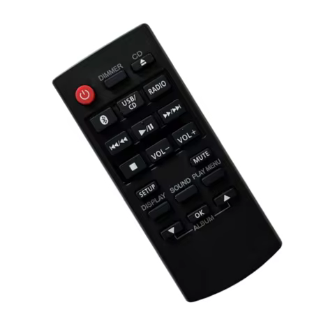 New Remote Control For Panasonic SC-HC39 SC-HC19 SC-HC29 SA-HC39 SC-HC49 SC-HC297 SC-HC195 Compact M