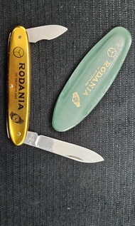 Victorinox 2 Blade Watchmakers Knife Rodania Logo Red