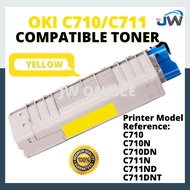 Compatible Okidata C 711 710 C710 C710N C710DN C711 C711N C711ND C711DNT Color Laser Printer Toner