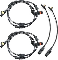 Hoypeyfiy 4 Packs 1645400717 ABS Wheel Speed Sensor, Replacement for Mercedes-Benz GL320 3.0L 2007 G